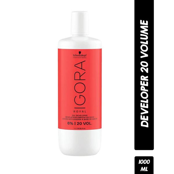 Schwarzkopf Igora Royal 6% 20 Volume Colorists Color & Care Developer 1000ml